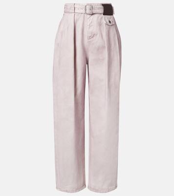 Belted wide-leg jeans  | Loewe
