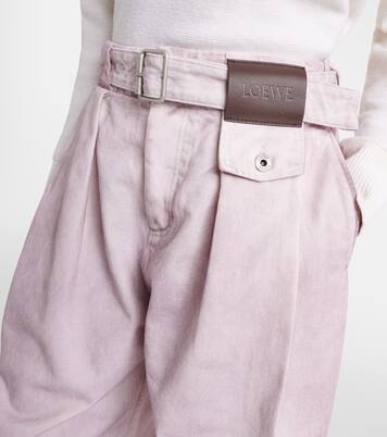 Belted wide-leg jeans  | Loewe