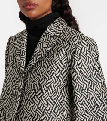 Lira cotton-blend jacquard blazer | 'S Max Mara