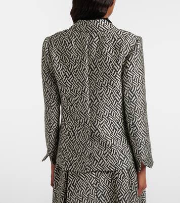 Lira cotton-blend jacquard blazer | 'S Max Mara