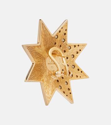 Pas Plus Swarovski® 임벨리시드 이어링 | Valentino