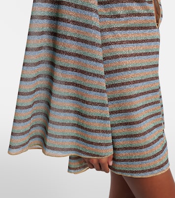 Lumière striped minidress | Oséree