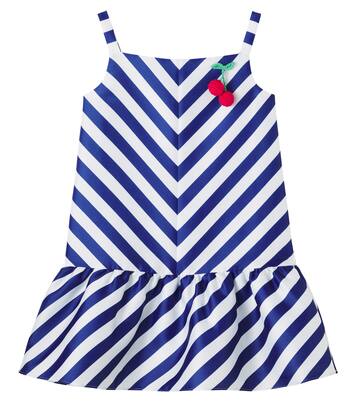 Appliqué striped dress | Self-Portrait Kids