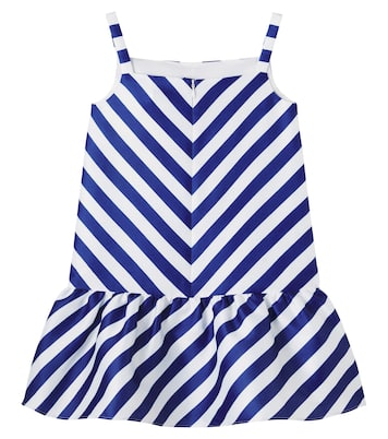 Appliqué striped dress | Self-Portrait Kids