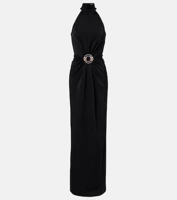 Nala embellished halterneck gown | Rebecca Vallance