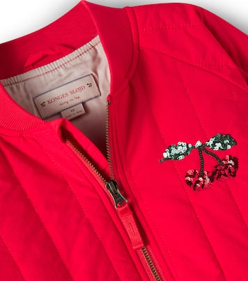 Juno sequined bomber jacket | Konges Sløjd