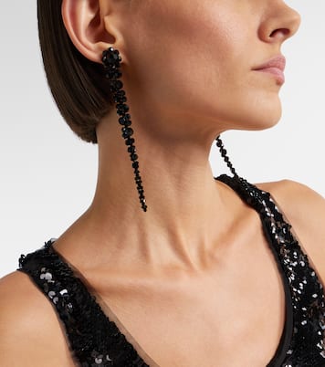 Drip embellished drop earrings | Simone Rocha