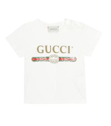 Bebé - camiseta de algodón estampada | Gucci Kids