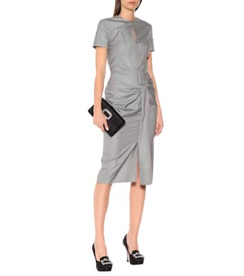 Robe Dalva en laine et soie | Roland Mouret