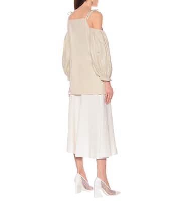 Top in popeline di cotone | Jil Sander