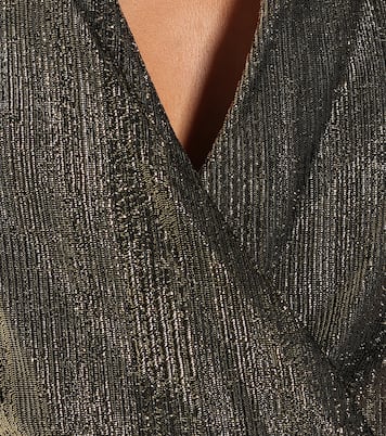Abito a portafoglio in lamé | Vetements