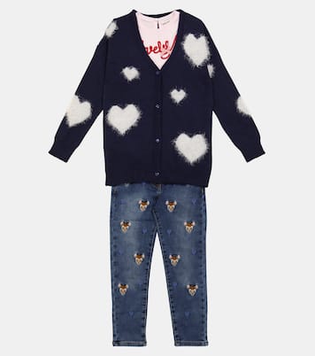 Top in cotone con stampa | Monnalisa