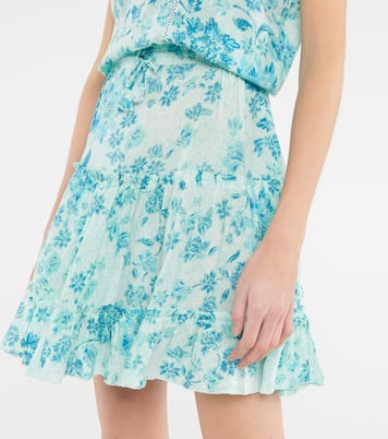 Clara tasseled printed minidress | Poupette St Barth