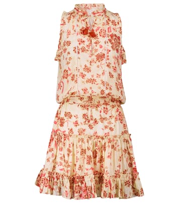 Clara floral minidress | Poupette St Barth