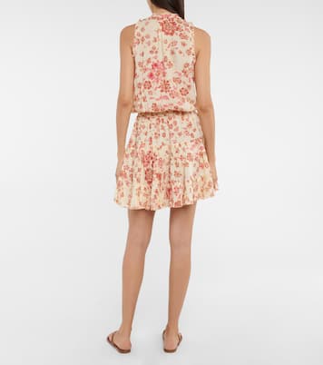 Clara floral minidress | Poupette St Barth