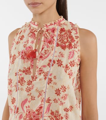 Clara floral minidress | Poupette St Barth