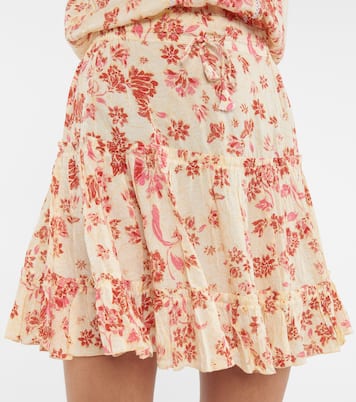 Clara floral minidress | Poupette St Barth