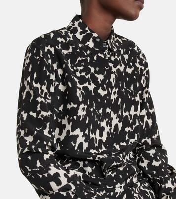 Chika printed silk shirt | Altuzarra