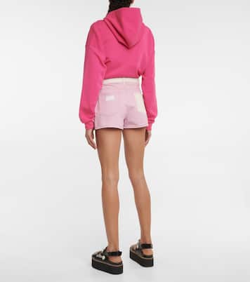 Shorts di jeans a vita alta | Ganni