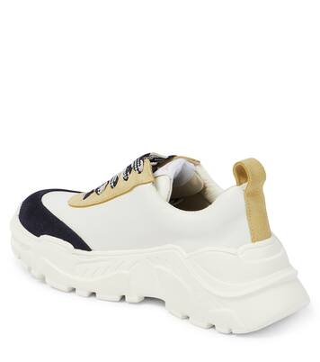 Zapatillas Jumpy de piel y ante | Bonpoint