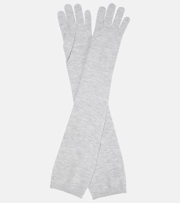 Lurex® cashmere gloves | Brunello Cucinelli