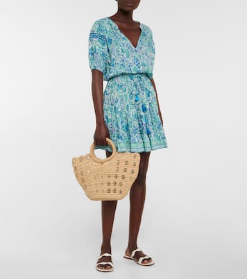 Bedrucktes Minikleid Bona | Poupette St Barth