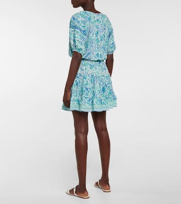 Bedrucktes Minikleid Bona | Poupette St Barth