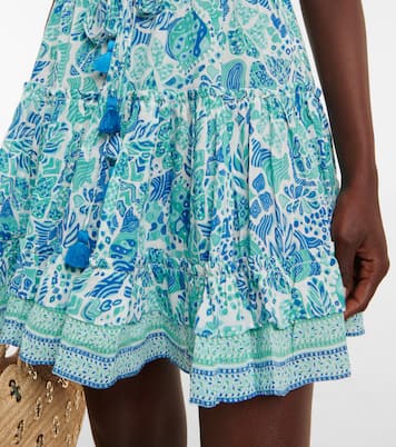 Bedrucktes Minikleid Bona | Poupette St Barth