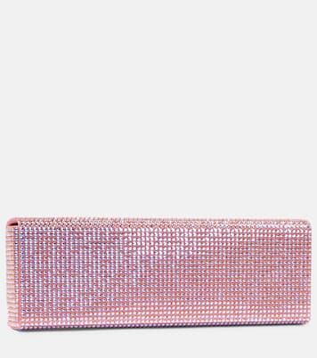 Clutch Amini Paloma con cristales | Amina Muaddi