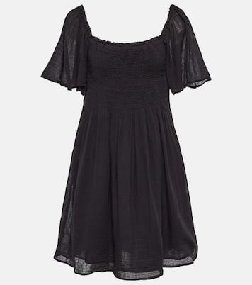 Esme cotton gauze minidress | Velvet