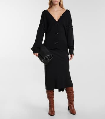 Botas altas Slouchy Softness de piel | Dorothee Schumacher