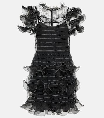 Point d'esprit tulle minidress | REDValentino