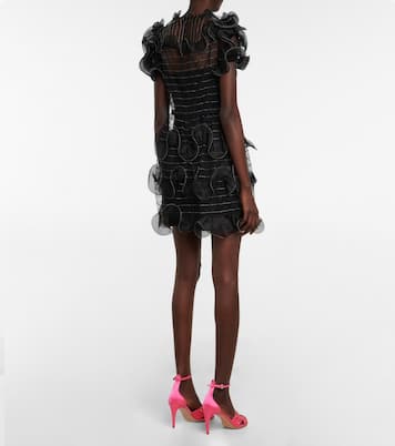 Point d'esprit tulle minidress | REDValentino