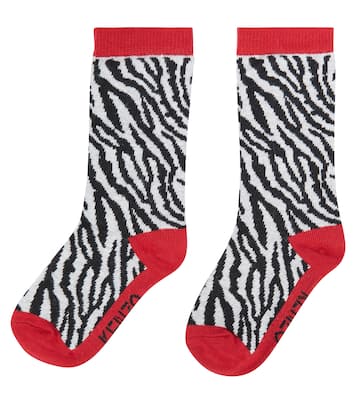 Printed cotton-blend socks | Kenzo Kids