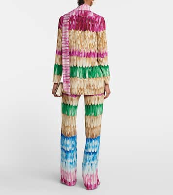 Top imprimé en soie | Valentino