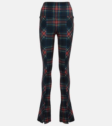 Spat checked leggings | Norma Kamali