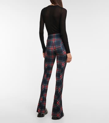 Spat checked leggings | Norma Kamali