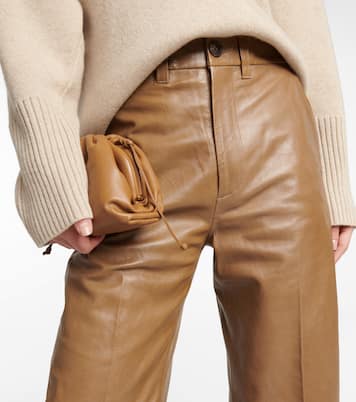 High-Rise-Hose aus Leder | Polo Ralph Lauren