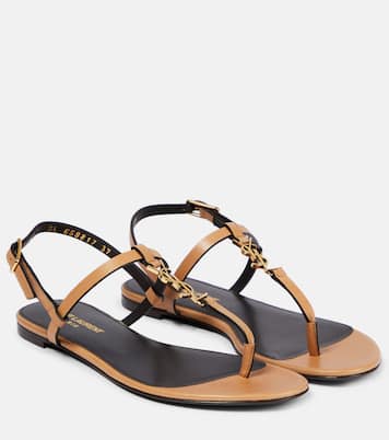 Sandalen Cassandre aus Leder | Saint Laurent