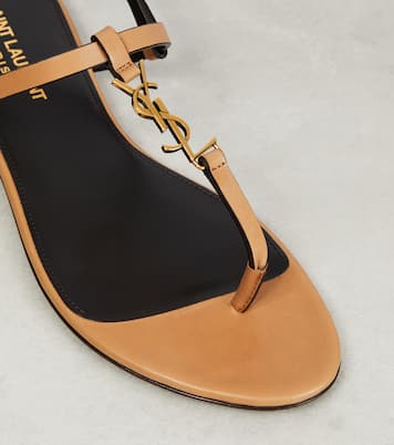 Sandalen Cassandre aus Leder | Saint Laurent
