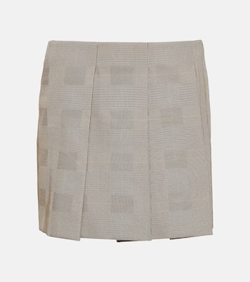 Minifalda plisada a cuadros | Sportmax