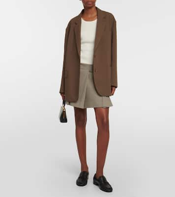 Minifalda plisada a cuadros | Sportmax