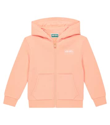 Felpa con cappuccio in misto cotone | Kenzo Kids
