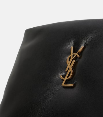 Clutch Calypso Small aus Leder | Saint Laurent