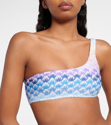 One-shoulder bikini top | Missoni Mare