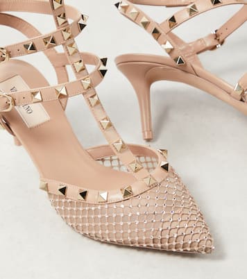 Verzierte Pumps Rockstud 65 aus Leder | Valentino Garavani