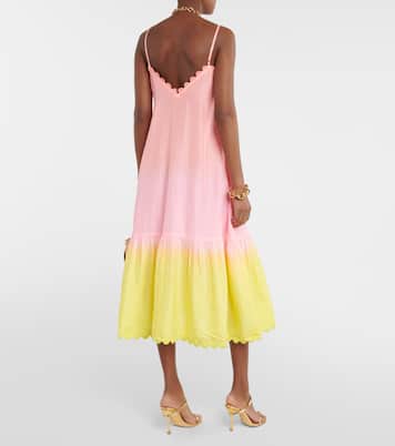 Bedrucktes Midikleid aus Seide | Juliet Dunn