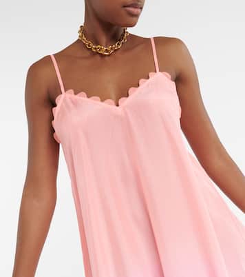 Bedrucktes Midikleid aus Seide | Juliet Dunn