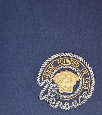 Shorts Medusa en jersey de algodón | Versace Kids