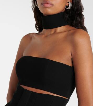 Crêpe bandeau top | Mônot